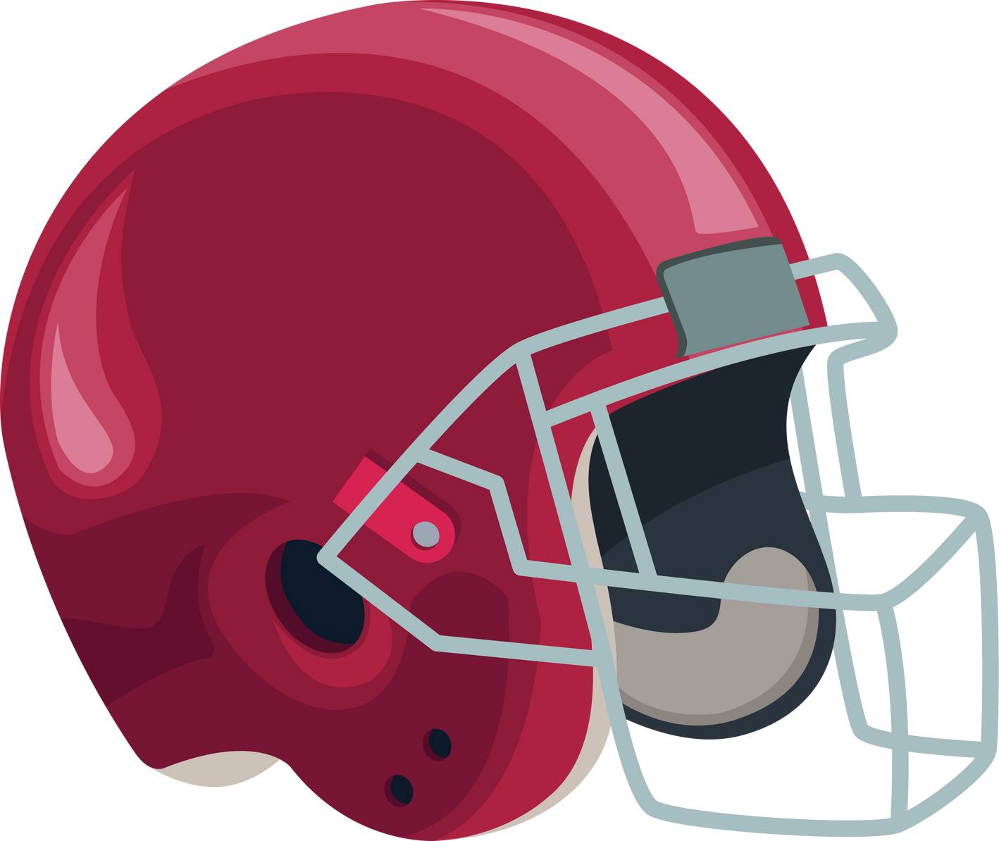 american football helmet